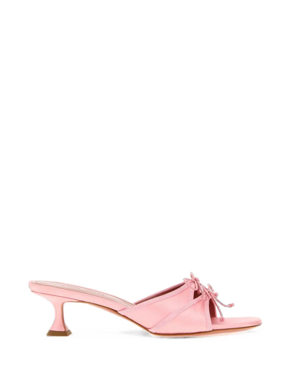 Amina Muaddi Sandali Eleonora Con Fiocco | Rosa | FARFETCH IT | Farfetch Global