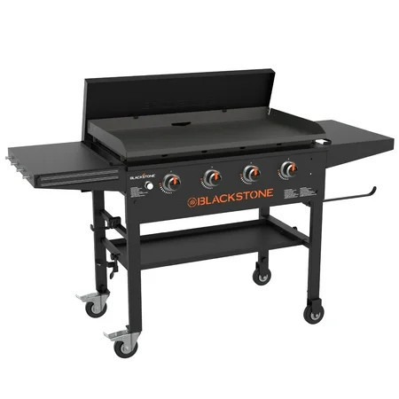 Blackstone Original 4-Burner 36" Natural Gas Omnivore Griddle with Hard Cover | Walmart (US)
