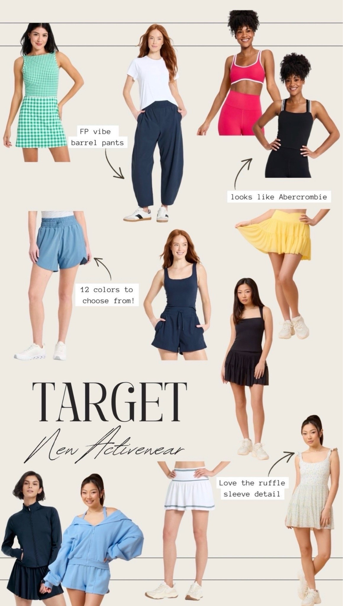 🤍 Targets new activewear is too good and is 20% off rn 🎯✨👀

#LTKgrwm #LTKootd
#LTKSaleAlert