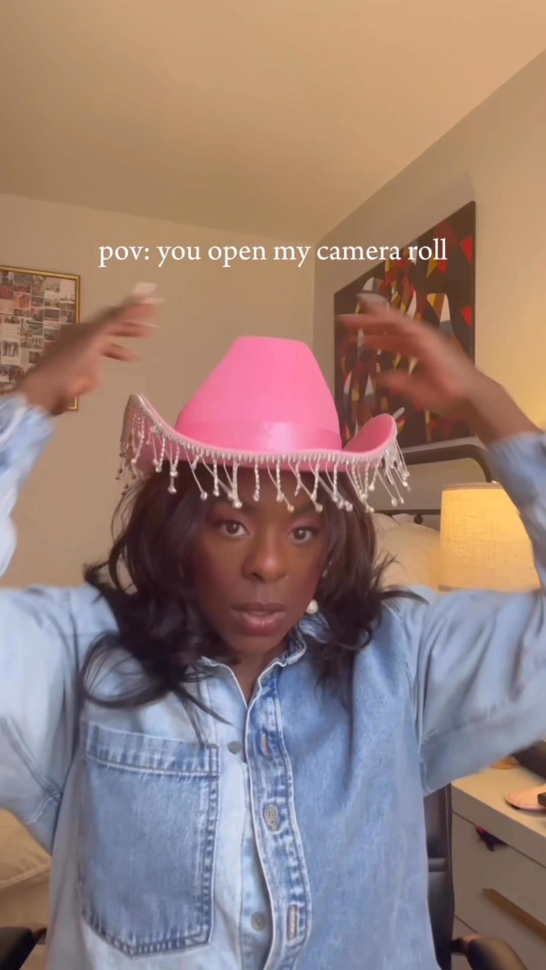 This pink look was made for a rodeo runway.
Inspired by Cowboy Carter and powered by all things @JuviasPlace — pink eyes, pink hat, pink everything.
Tag a glam cowgirl who’d rock this look.

#CowboyCarter #JuviasPlace #PinkMakeupLook #BeyonceInspired #WesternGlam #BlackGirlMakeup #Over30Beauty #ReelsMakeup #MakeupTransformation #ViralReels 

#LTKBeauty