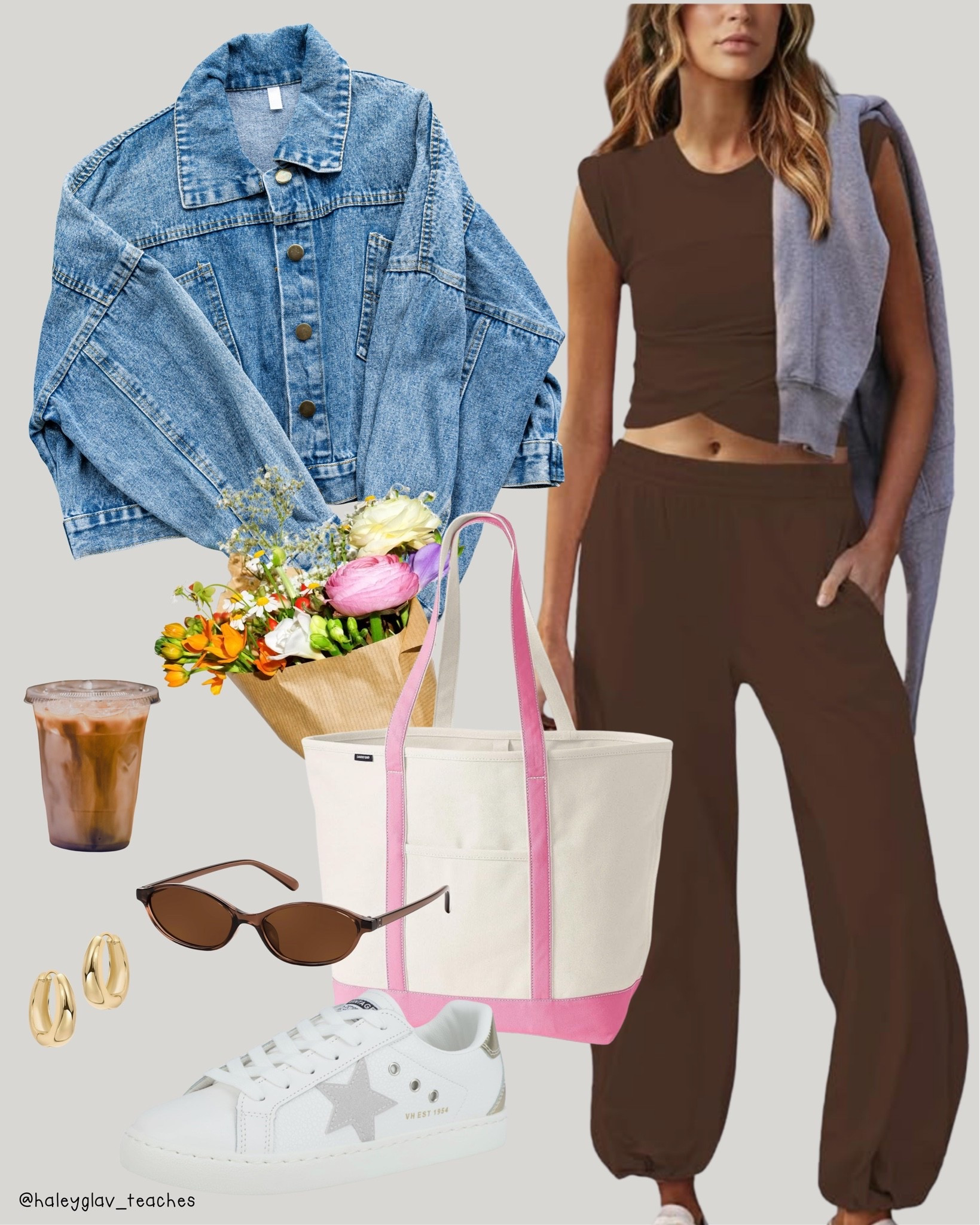 Weekend teacher outfit - perfect for the farmers market and running errands🤎

#LTKootd #LTKSaleAlert