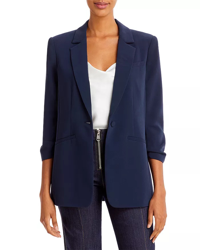 Khloe Ruched-Cuff Blazer | Bloomingdale's (US)