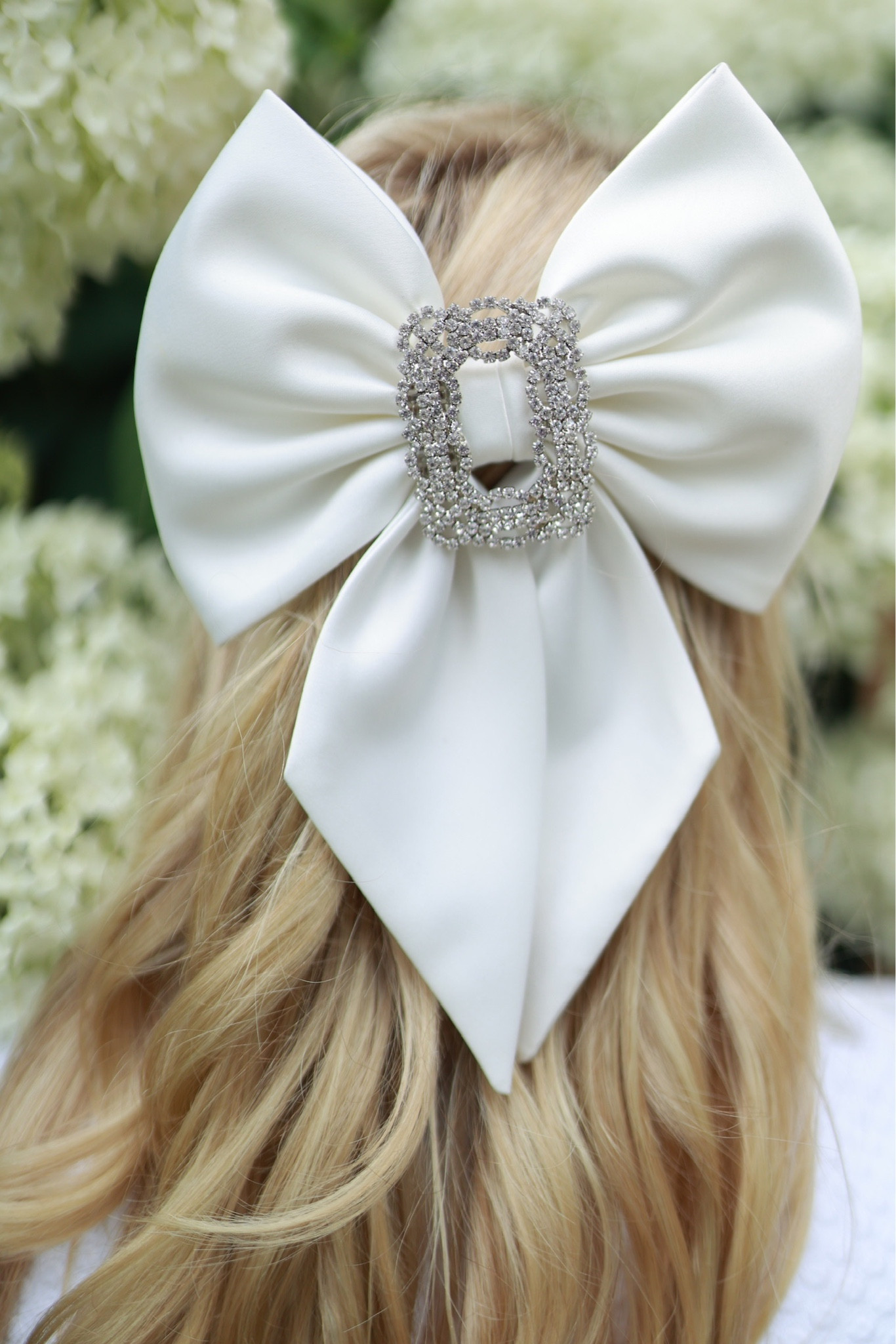Emily London Inez hair bow 🎀
Hair accessories, white hair bow, ivory silk bow with crystal detailing, hair clip, hair styling, luxurious hair accessories, event hair style, wedding hair accessory, hair bow 

#LTKeurope #LTKSeasonal #LTKstyletip