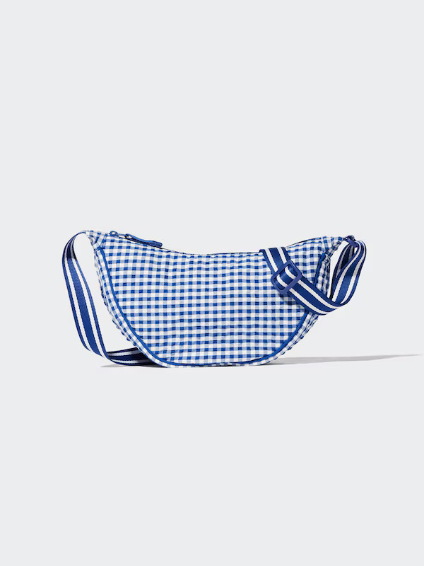 Round Mini Shoulder Bag | Gingham | UNIQLO (US)