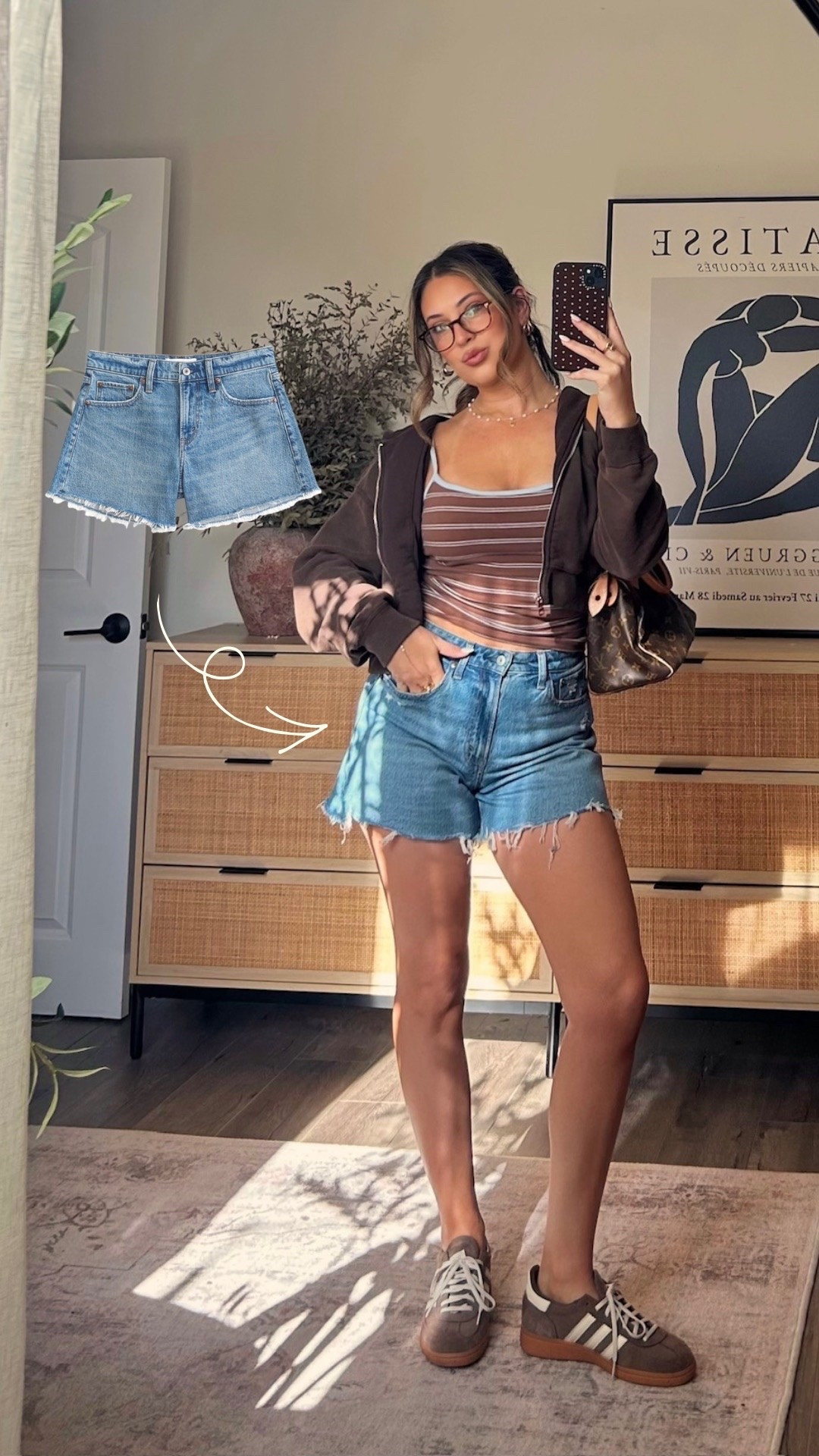 These jean shorts I keep reaching for are also on sale!

#LTKootd #LTKgrwm #LTKSaleAlert