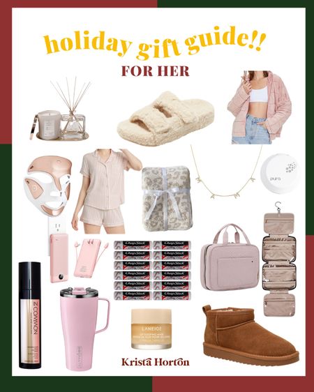 Worked SO hard to make sure my gift guides were the BEST!! 

#holidaygiftguide #giftguideforHER #giftguide #christmasgiftguide #slippers #candle #quiltedjacket #lipmask #travelorganizer #necklace #pajamas #womensgiftguide #pura #charger #insulatedcup #leavinspray

#LTKSeasonal #LTKHoliday