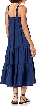 The Drop Women's Britt Tiered Maxi Tent Dress | Amazon (US)