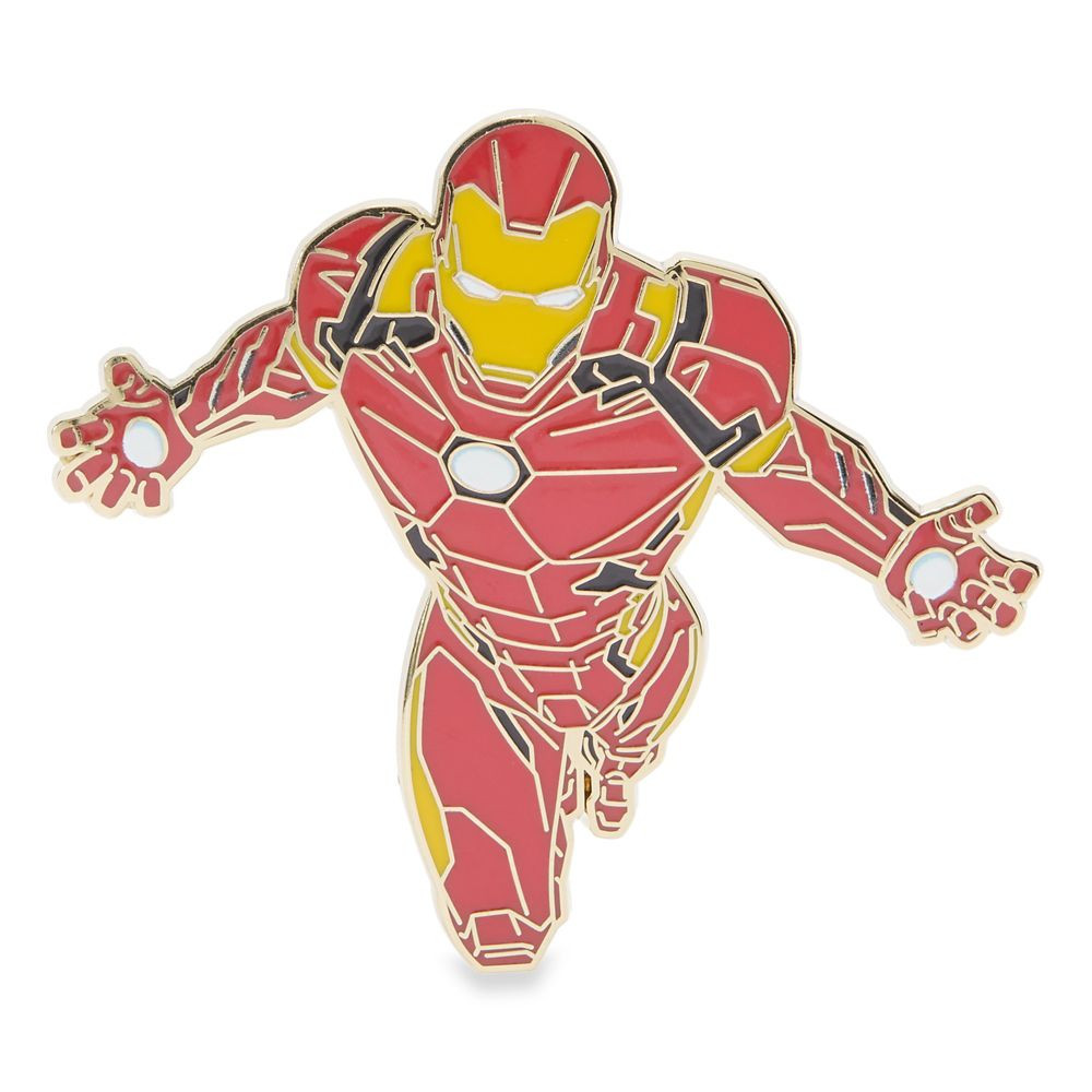 Iron Man Pin \u2013 Marvel Comics | Disney Store | Disney Store