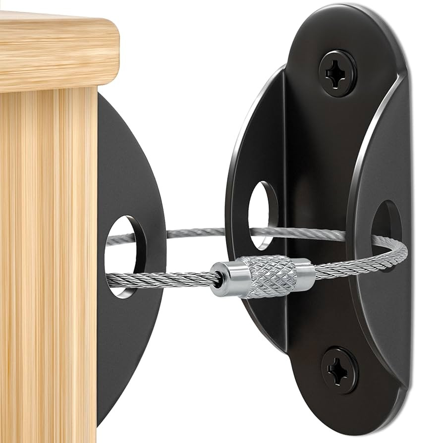 Furniture Anchors (10 Pack) Anti Tip Furniture Straps for Baby Proofing, 400lbs Tension Earthquak... | Amazon (US)