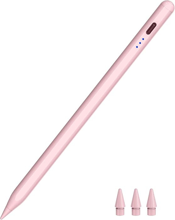 Stylus Pen for Apple iPad 2018-2026 for Note-Taking Drawing Pink | Amazon (US)