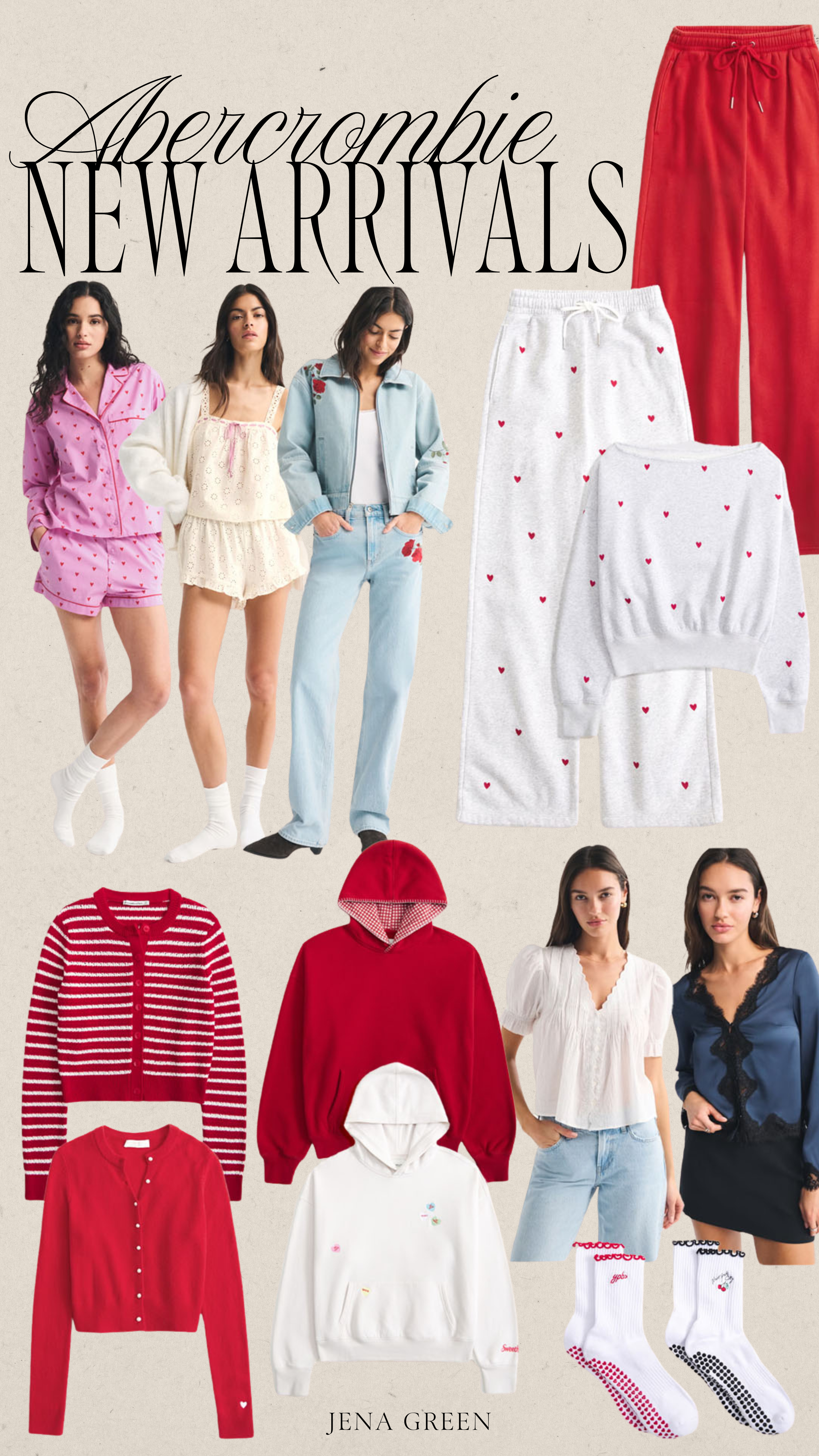 Abercrombie New Arrivals | Abercrombie New Fashion | Abercrombie Valentine's Day 

 #LTKValentine #LTKSeasonal