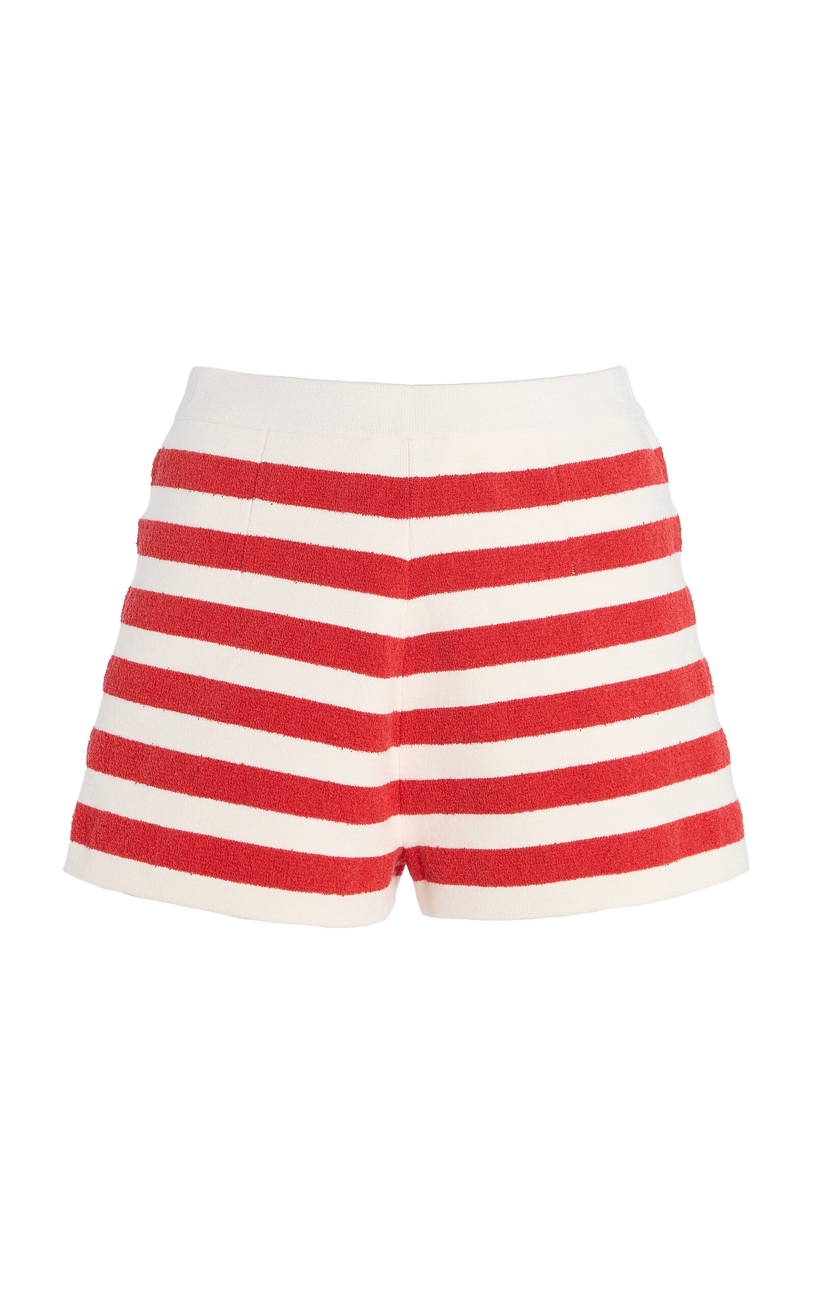 Exclusive Riviera Ari Striped Knit Shorts | Moda Operandi (Global)