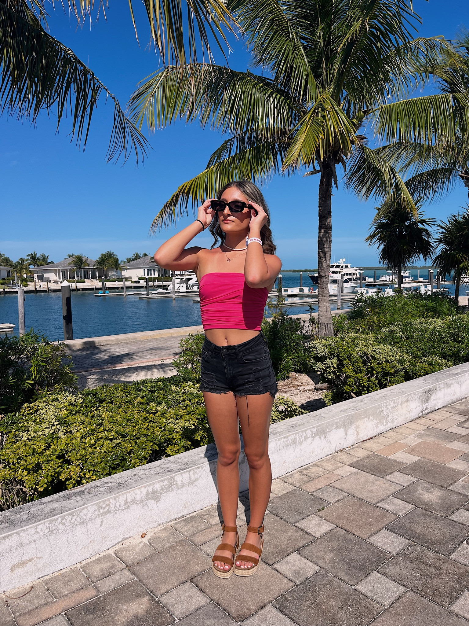 one of many spring break outfits

shorts aren’t exact but here is similar ones

glasses and shoes are amazon