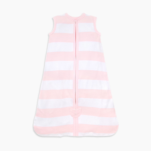 Burt's Bees Baby Beekeeper Organic Wearable Blanket in Blossom Rugby Stripe Size 12-18 Months | Babylist