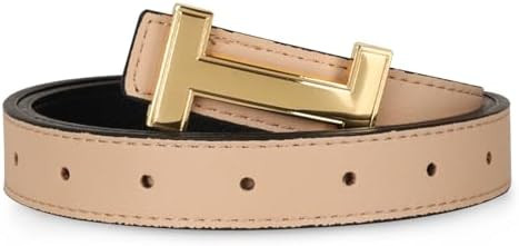 Relang Women's Belts with Gold Buckle, Fashion Waist Band, Elegant Ladies' Belt, Gift for Women | Amazon (US)