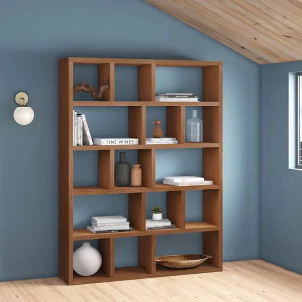 Cadia Geometric Bookcase | Wayfair North America