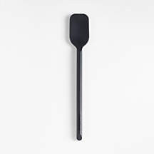 Crate & Barrel Black Silicone Spoonula + Reviews | Crate & Barrel | Crate & Barrel