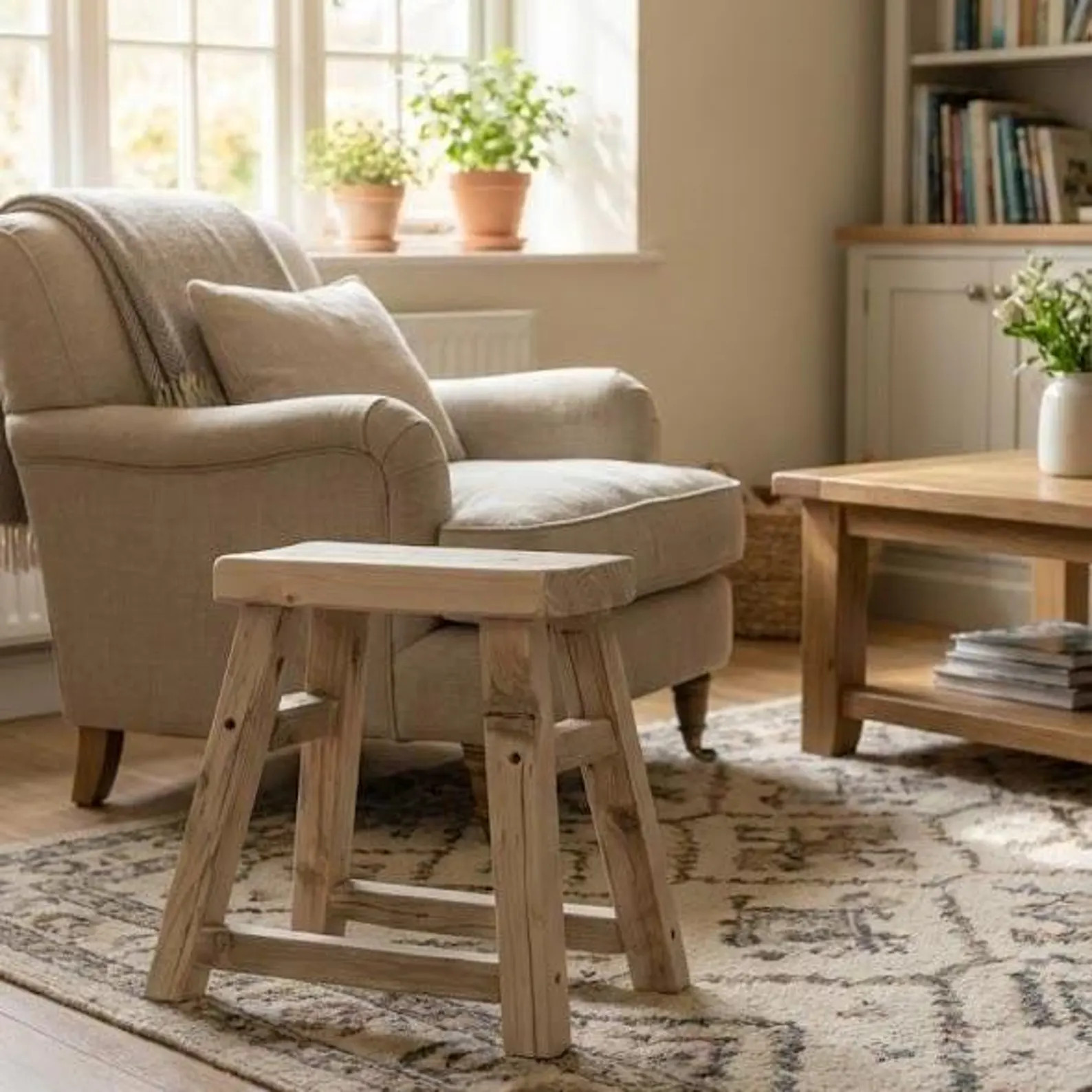 Wooden Milking Stool | Etsy (US)