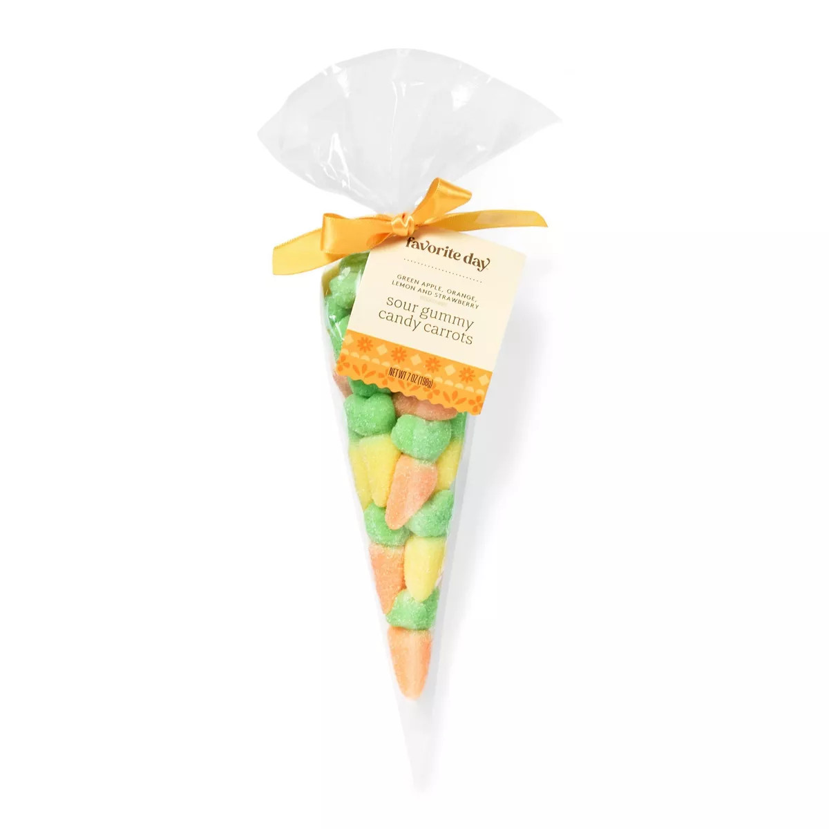 Spring Sour Carrots Easter Gummy Cone - 7oz - Favorite Day™ | Target