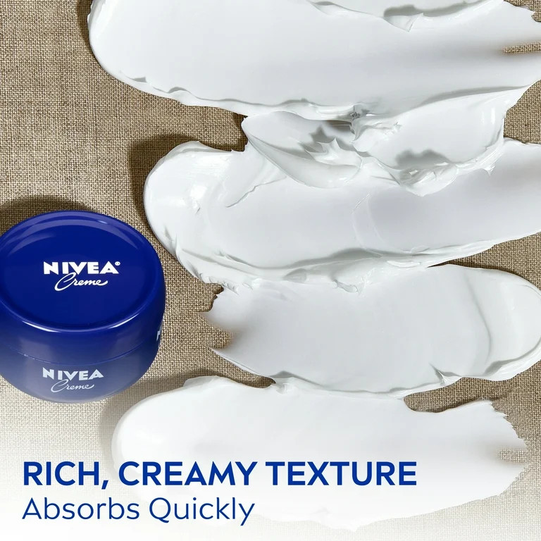 NIVEA Creme Body, Face and Hand Moisturizing Cream, 6.8 Oz Jar | Walmart (US)