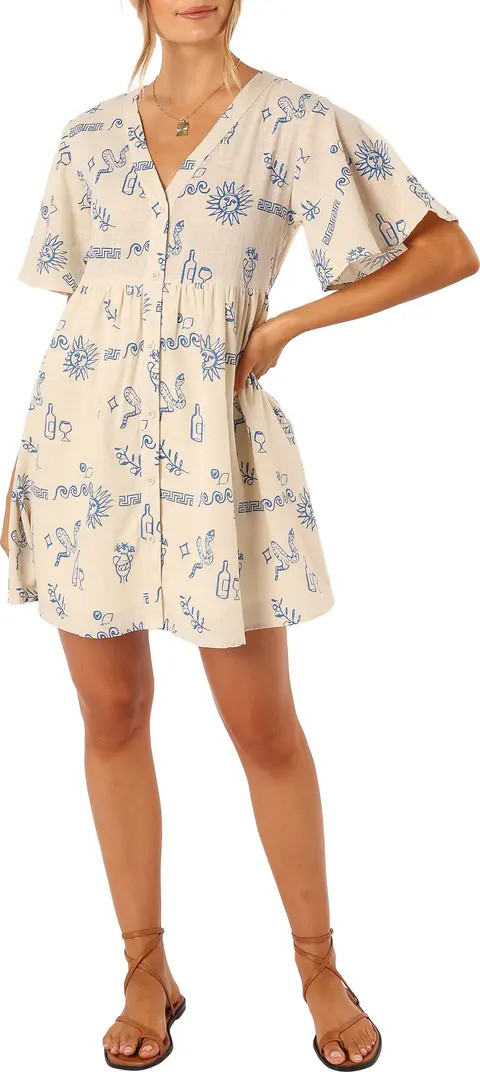 Elias Print Minidress | Nordstrom