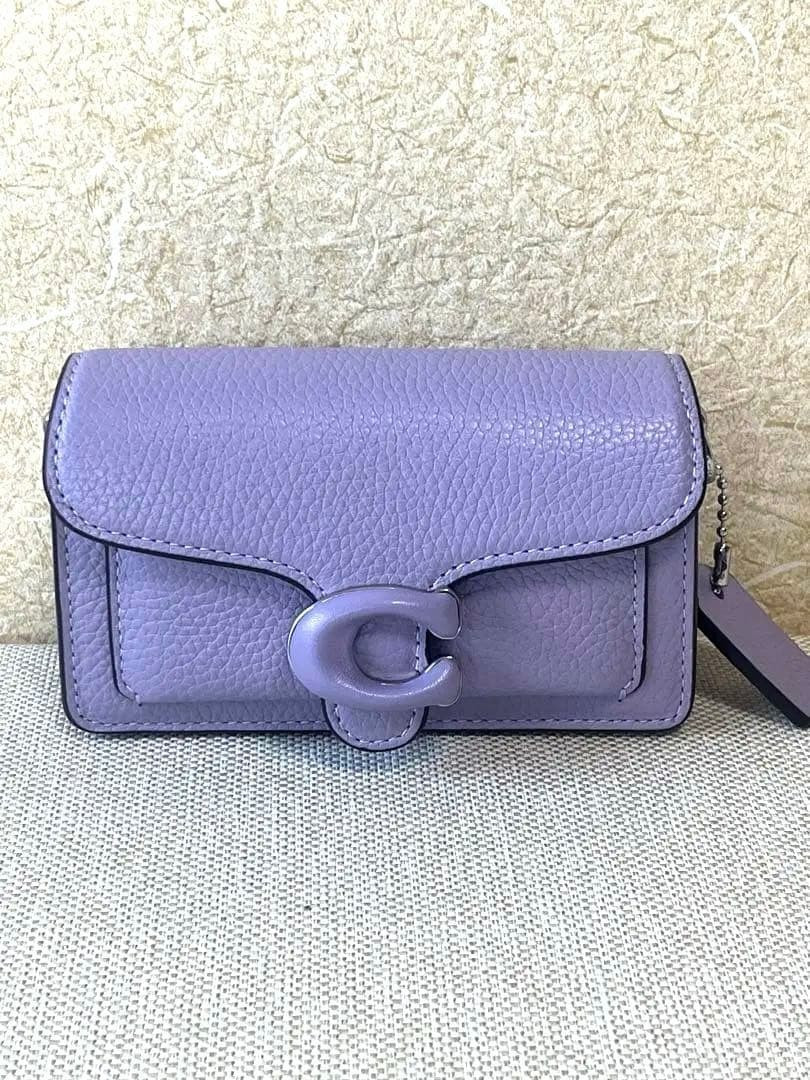 Coach Tabby 12 Mini Shoulder Bag in Purple | eBay US