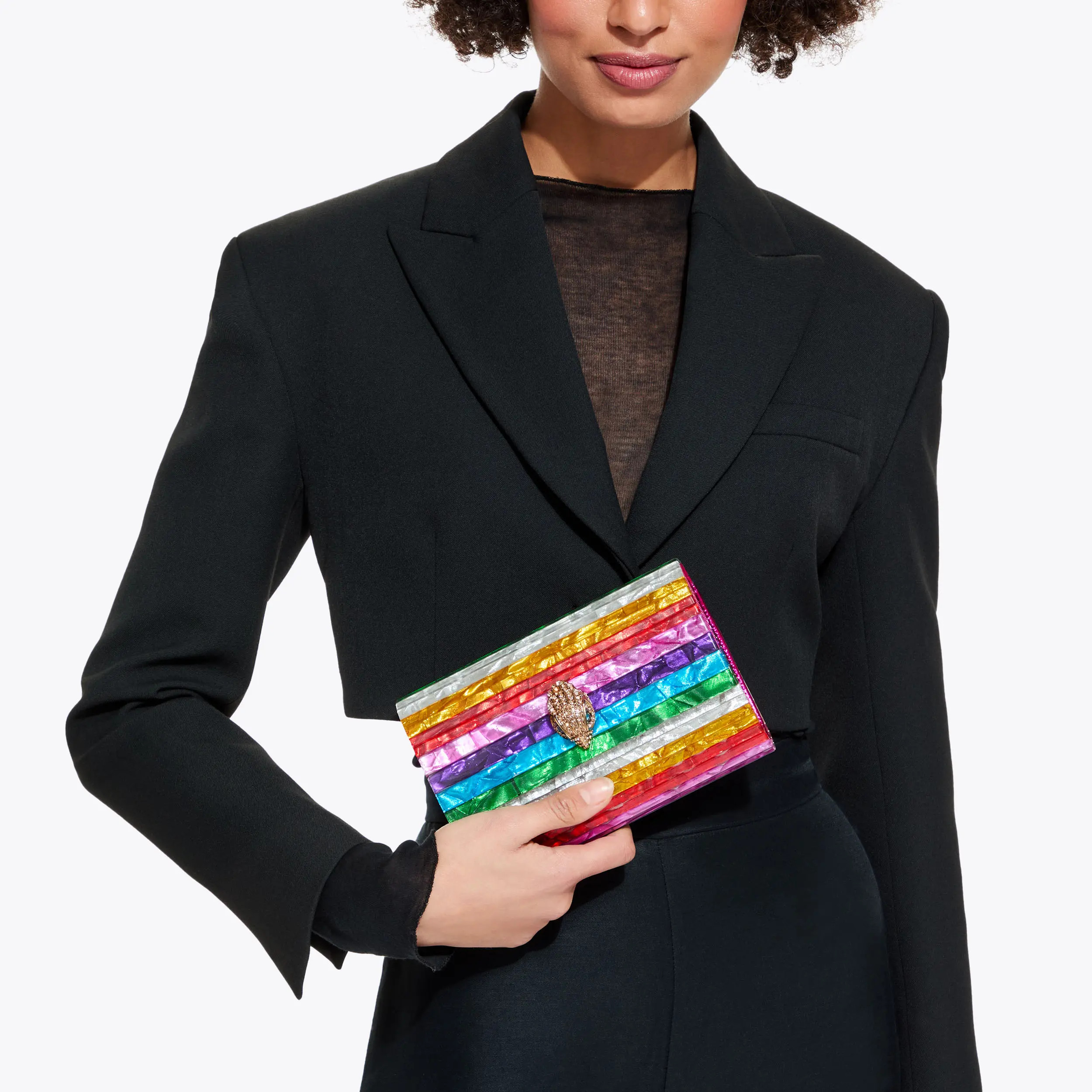party eagle clutch bag | Kurt Geiger US