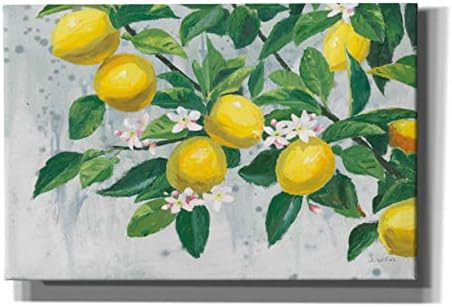 Epic Graffiti 'Zesty Lemons' by James Wiens, Canvas Wall Art, 60"x40"       
        
           ... | Amazon (US)