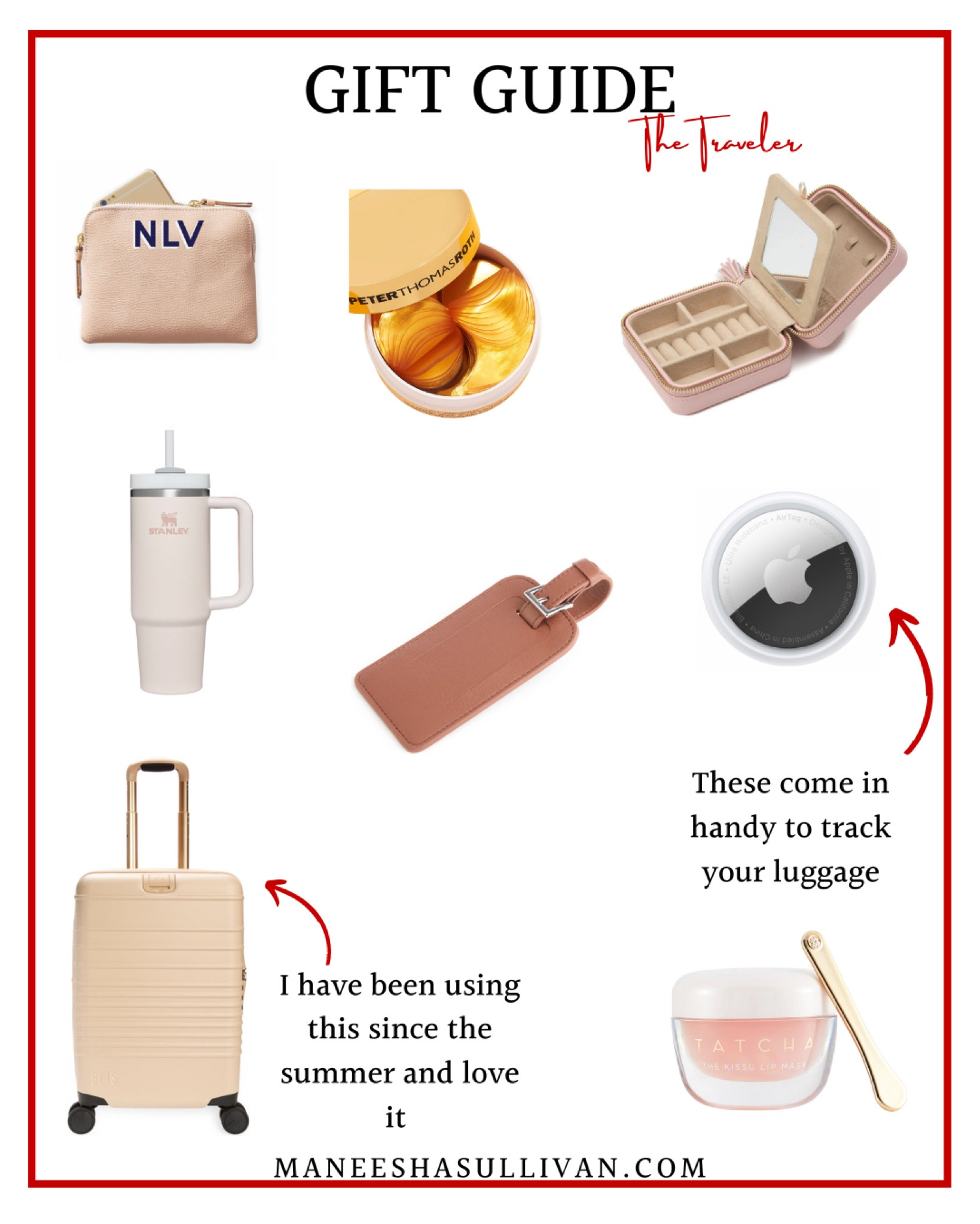 Gift Guide for the traveler 

#LTKtravel #LTKGiftGuide #LTKHoliday