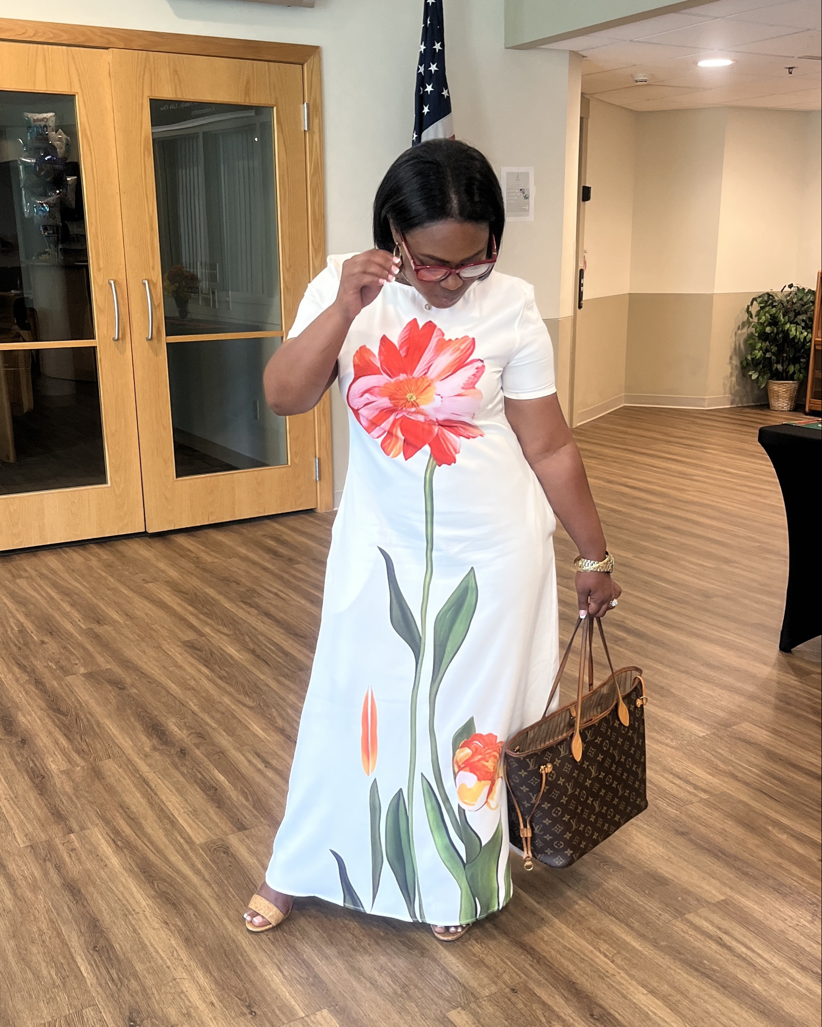 Wearing size medium. 
True to size.
5ft/150lbs/6/8sz

#LTKOver40 #LTKSeasonal #LTKSummerEdit