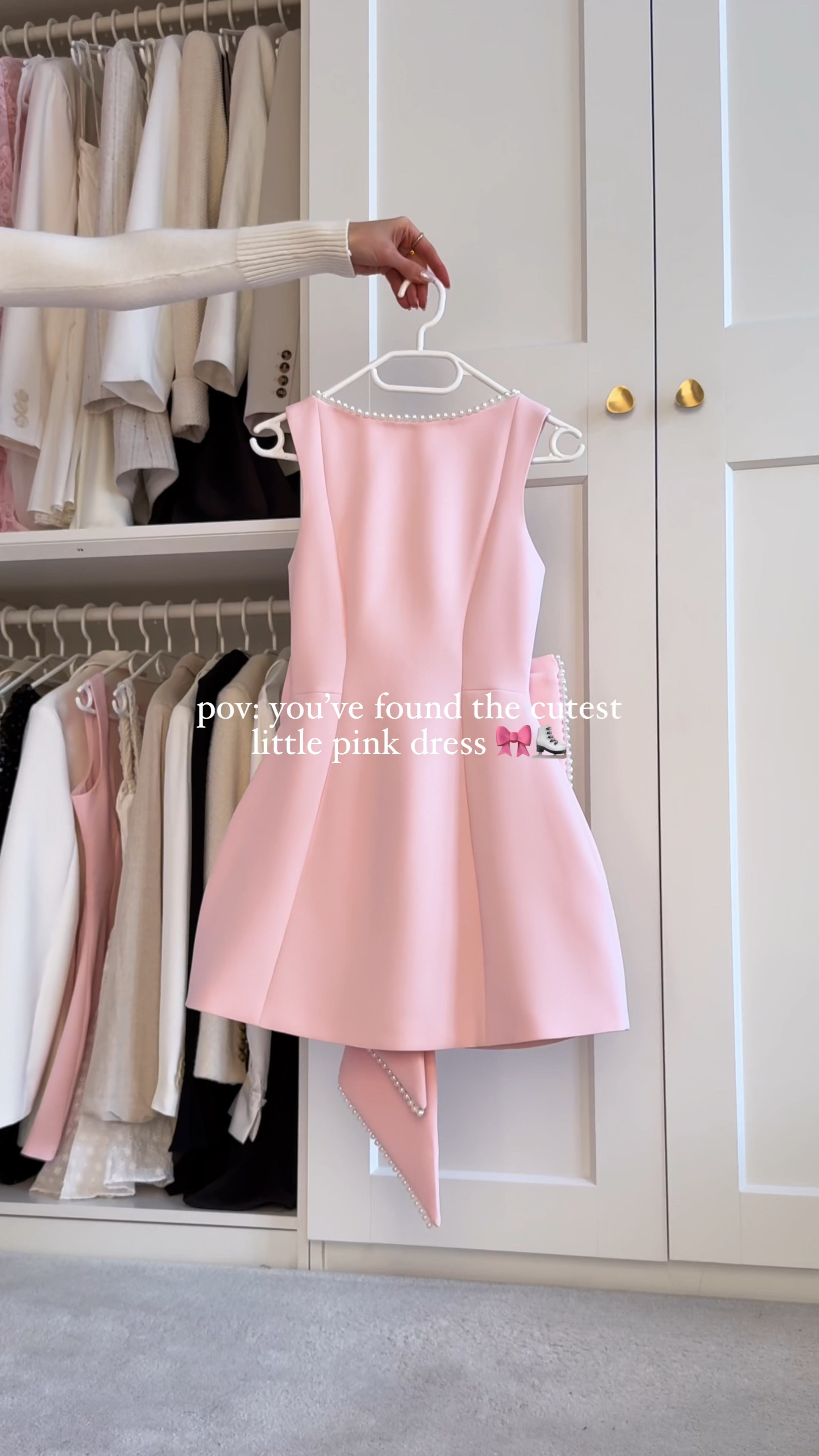 the perfect soft girl holiday dress 🥹🎀🎄love that the bow is detachable 🫶🏼 wearing size XS

christmas dress, party dress, festive wear, pink dress, outfit inspo, holiday fashion, babyboo, bow dress, mini dress, party season, elegant style, grwm, holiday ootd, date outfit, birthday dress, viral dress, bridal dress, girly style

#LTKParties #LTKHoliday #LTKSeasonal