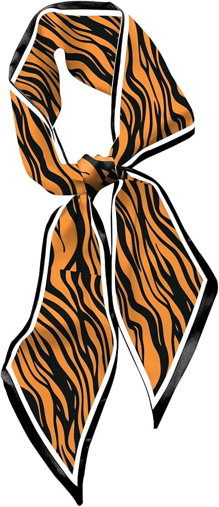 Hair Head Neck Scarf Silk Feeling Long Satin Scarves Aesthetic Cute Decoration for Handbag Women ... | Amazon (US)