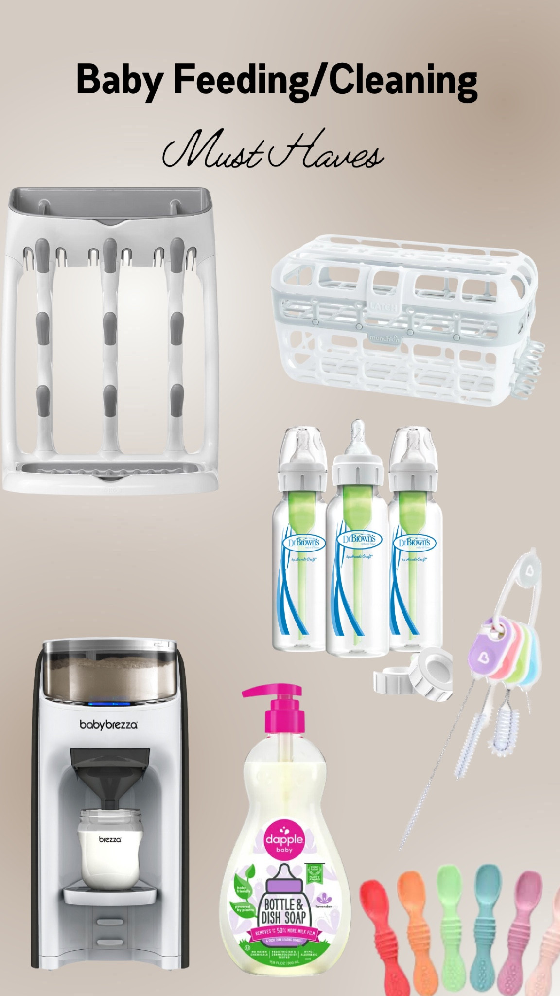 Baby Brezza & Dr. Brown bottles have lots of parts and need extra deep cleaning! These are my must have products! 

#LTKbump #LTKfamily #LTKbaby