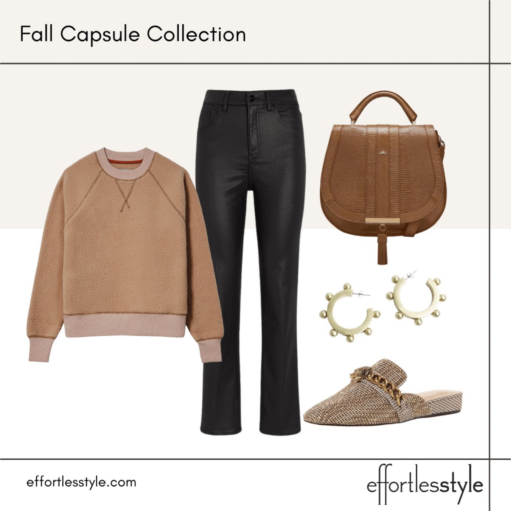 Love this camel sweatshirt paired against coated denim.  Brown and black mixed is fall perfection 🤎🖤

#LTKstyletip #LTKSeasonal #LTKshoecrush
