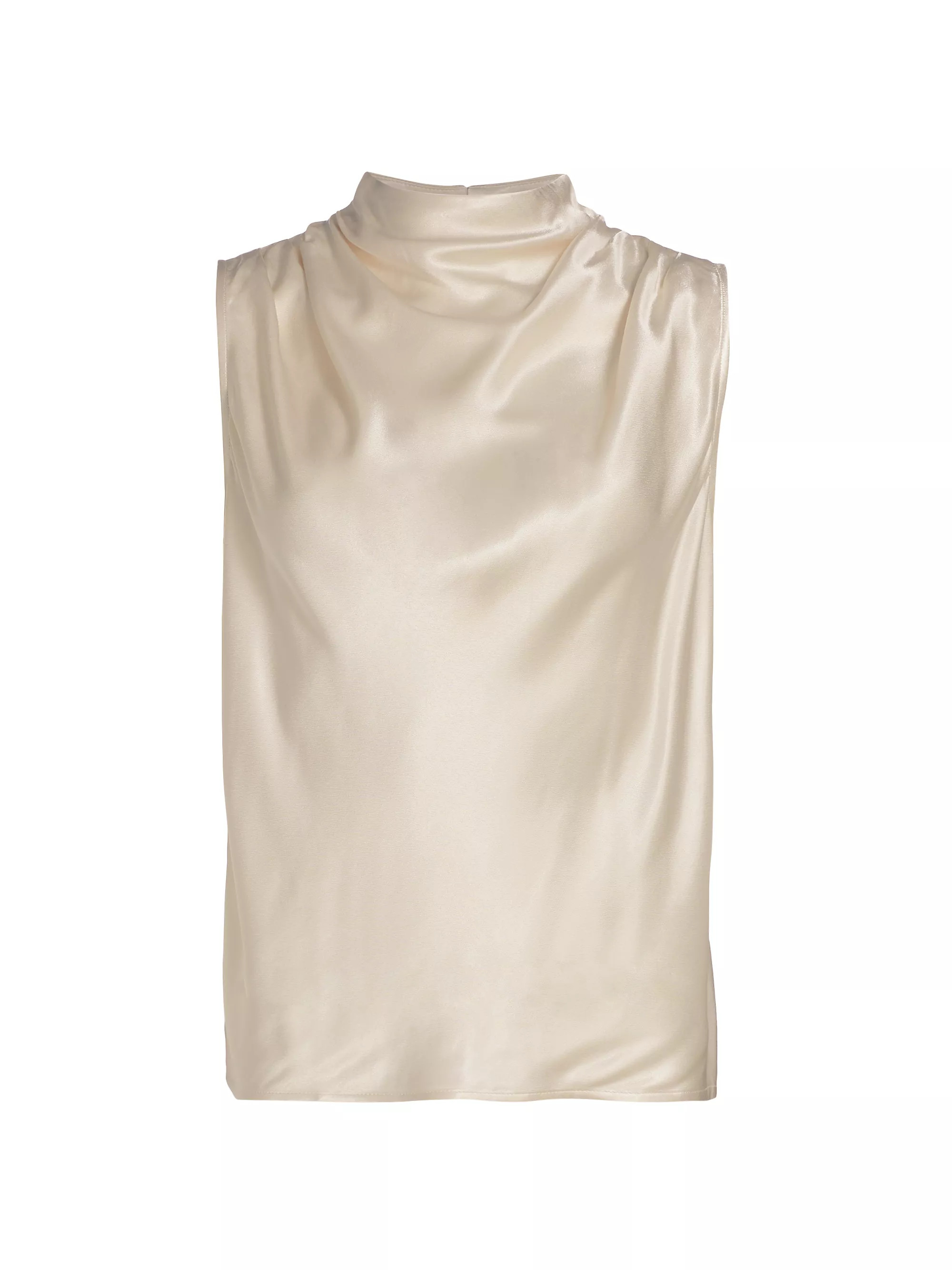 Kaleen Satin-Backed Crepe Top | Saks Fifth Avenue