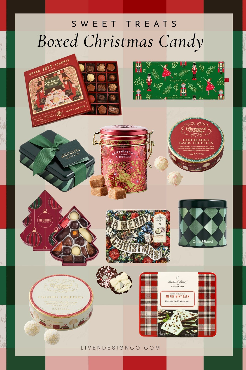 Christmas candy. Boxed candy. Box chocolates. Gift idea. Gift for host. Entertaining. Gourmet chocolate. Stocking stuffers. Christmas party. White elephant party. 

#LTKHoliday #LTKfoodie #LTKFindsUnder50