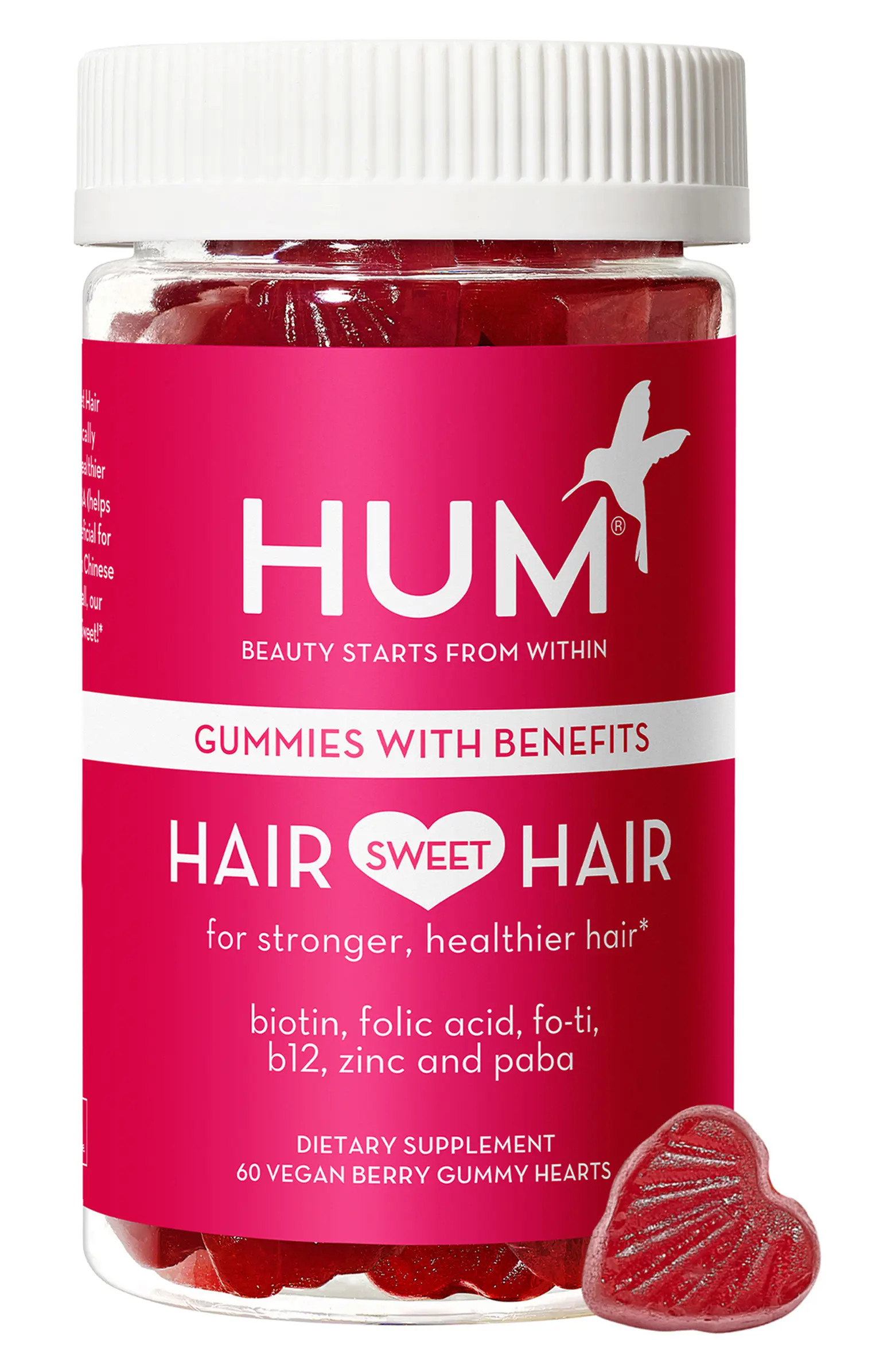 Hair Sweet Hair Vegan Gummies Length & Strength Dietary Supplement | Nordstrom