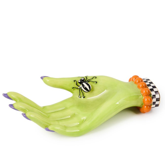 Greta Witch's Hand Ceramic Trinket Tray | MacKenzie-Childs