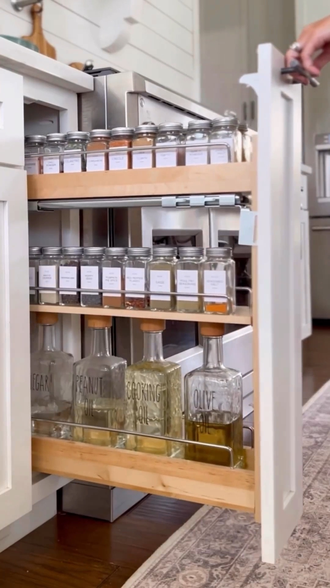 Who doesn’t need a little Spice rack organization? This spice jar and label set from Amazon is a good deal! We love our spice pull out in the kitchen. If cleaning decluttering and organizing are on your new year goals, check out more in my profile!

#LTKHome #LTKFindsUnder50 #LTKfoodie