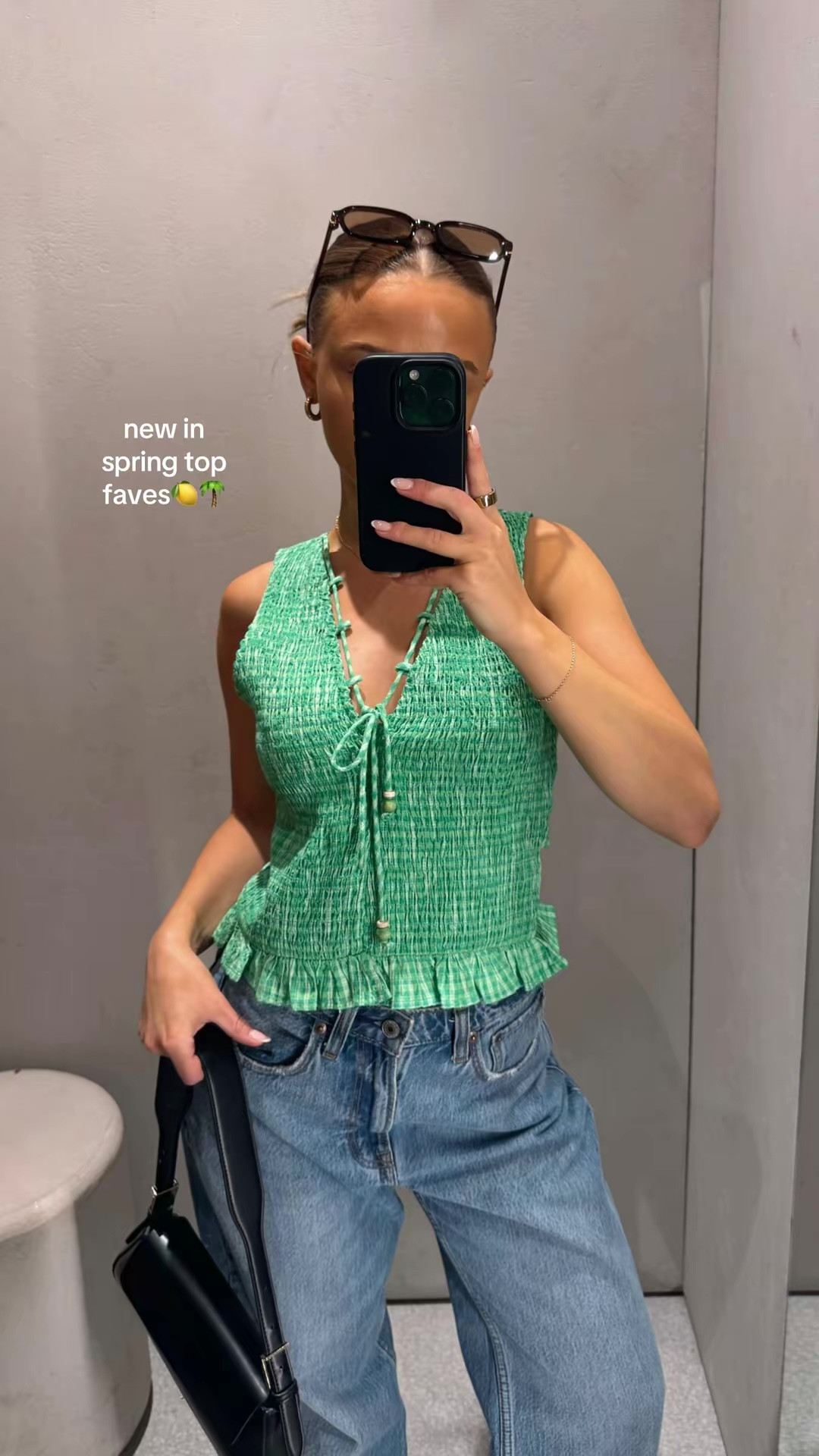 current spring top faves🌺

Pinterest style outfit inspo ideas spring summer TikTok casual easy basic neutral ootd wishlist petite zara green gingham  

 #LTKuk #LTKspring #LTKsummer