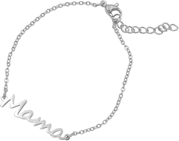 for Mom Birthday Gifts Mama Necklace & Bracelets Mom Gifts from Daughter and Son Gifts for Mom St... | Amazon (US)