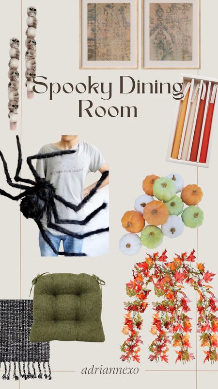 Sources from our spooky Halloween dining room! 🕷️

#LTKhome #LTKHoliday #LTKSeasonal