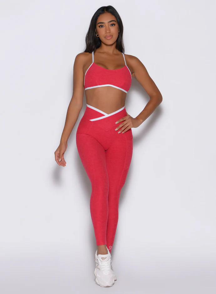 Dark Purple Mid Rise Leggings | Bombshell Sportswear | Bombshell Sportswear