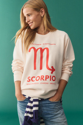 The Zodiac Sweatshirt by Catherine O'Sullivan | Anthropologie (US)
