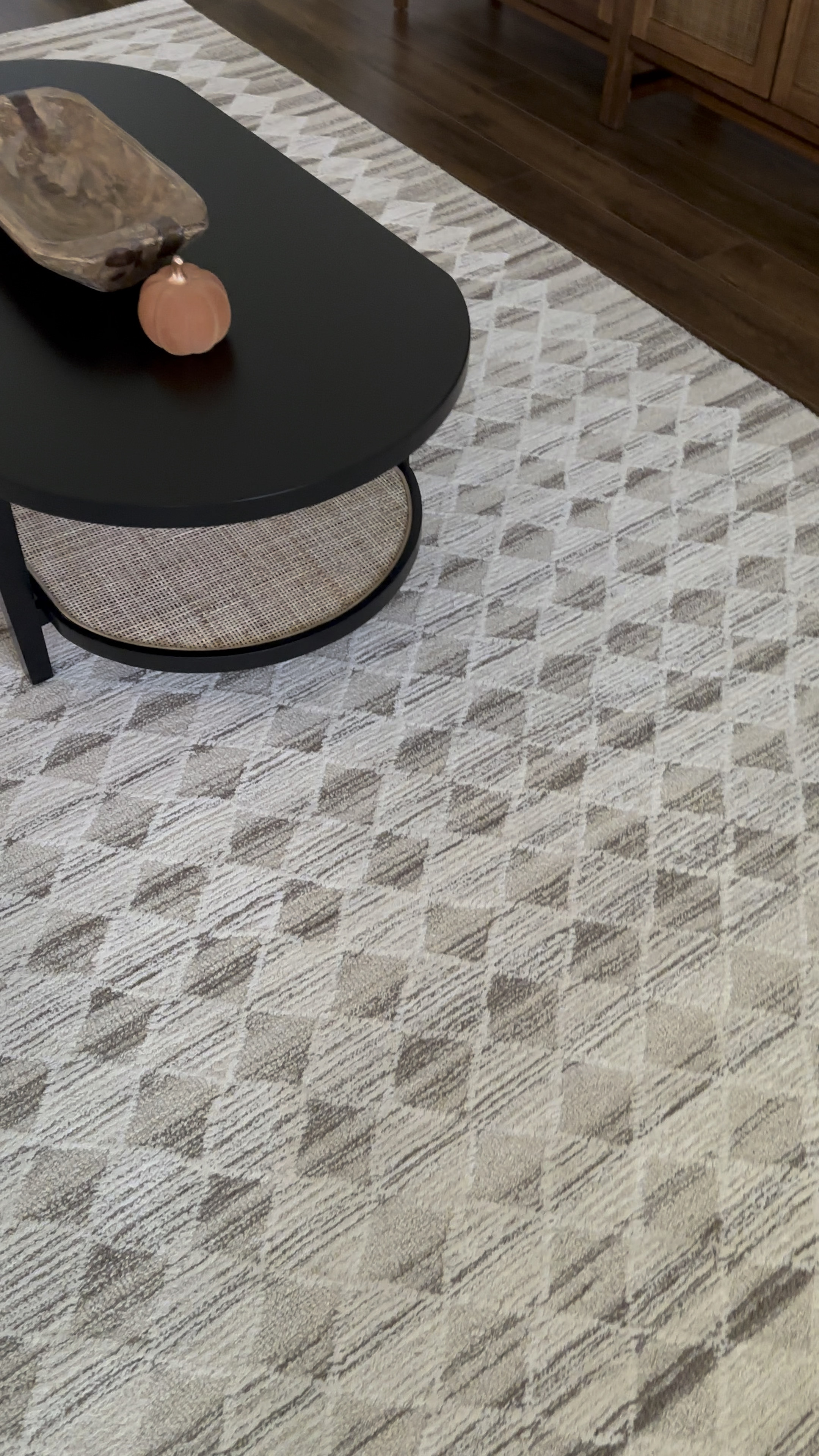 Non toxic 100% wool area rug. The pattern is more of a tan/brown in person. I love the vintage feel it has. It’s very good quality  

#LTKSaleAlert #LTKFallSale #LTKHome