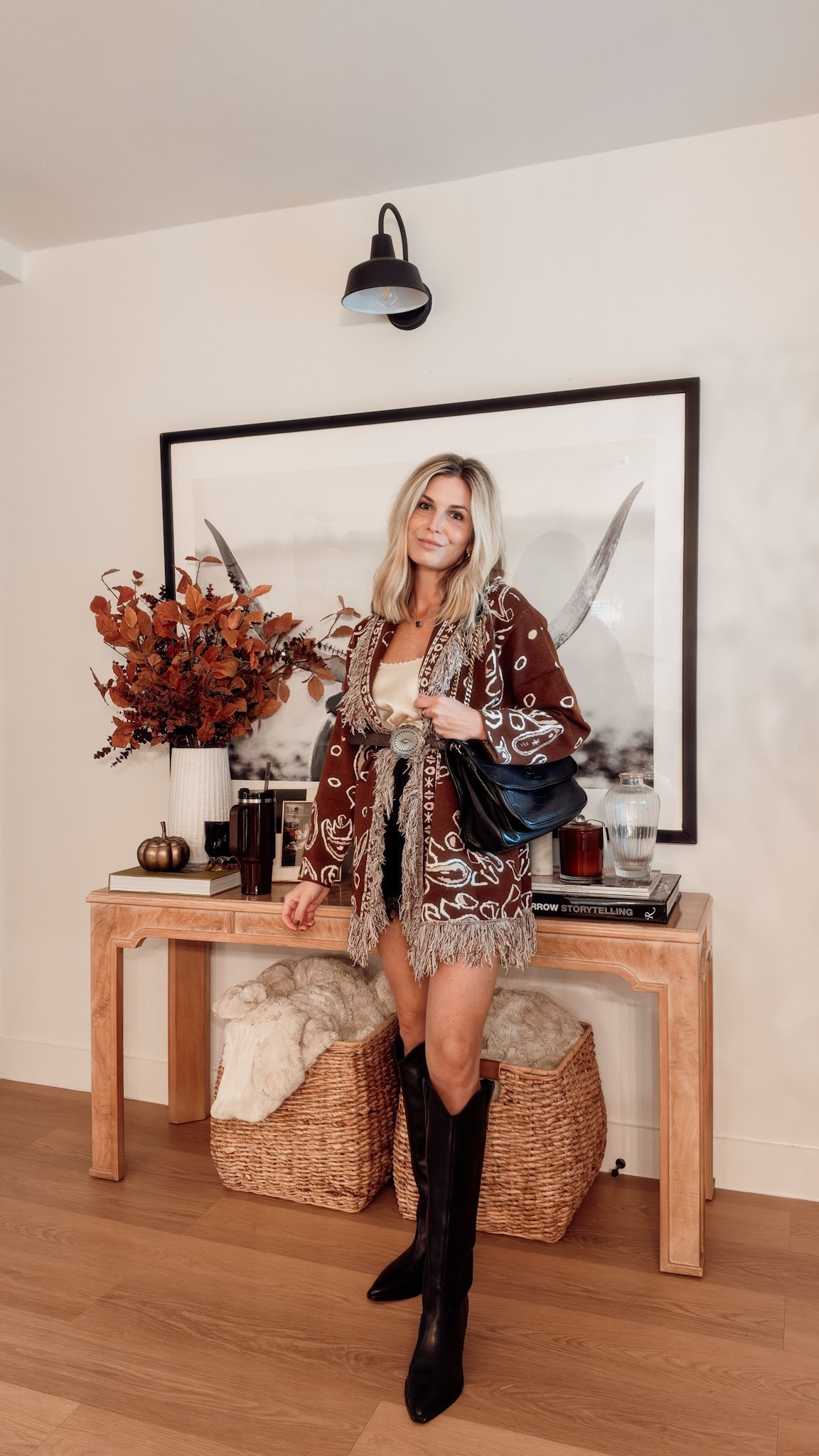 This Amazon fall fringe cardigan can be styled so many ways!