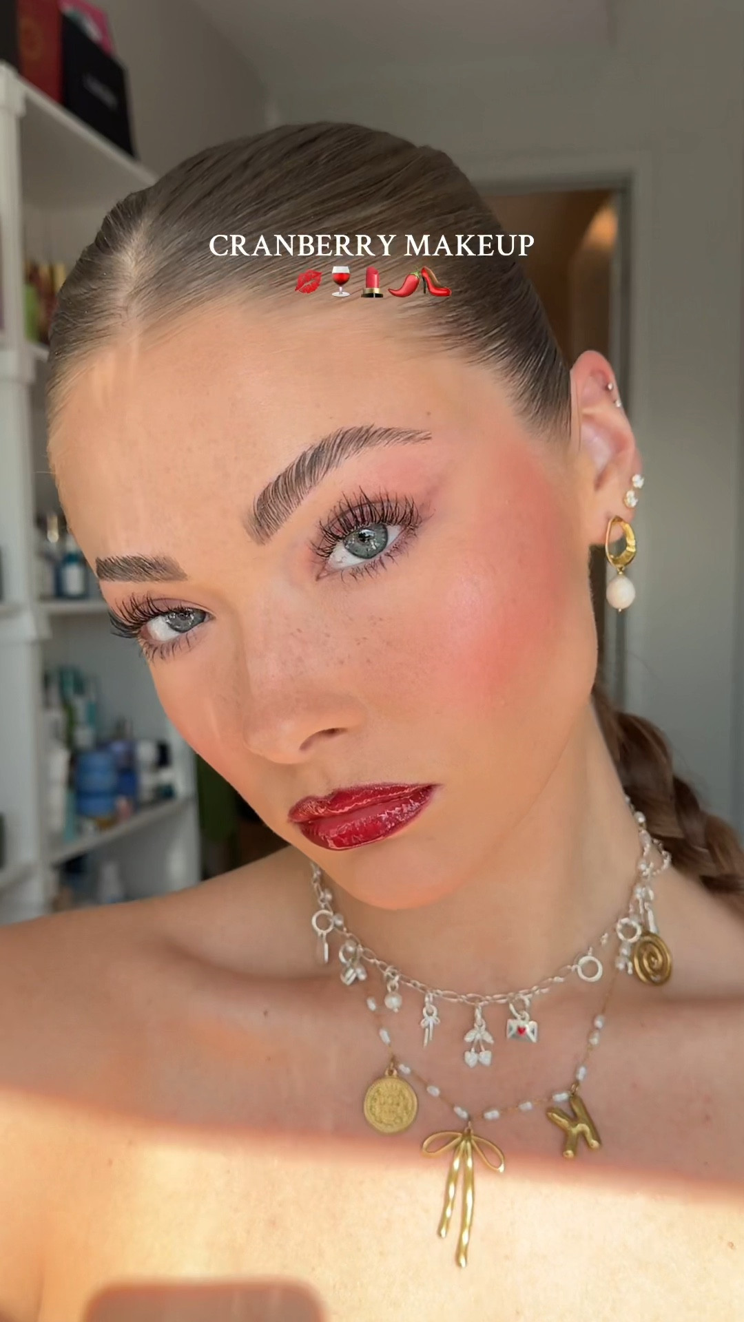 CRANBERRY MAKEUP 💄💋✨ I’m so obsessed 