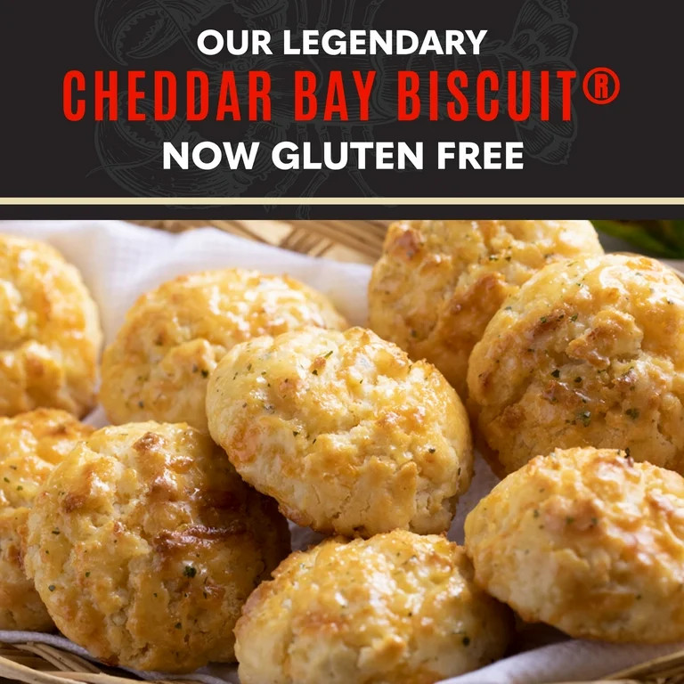 Red Lobster Gluten Free Cheddar Bay Biscuit Mix With Garlic Herb Seasoning, Cheddar Gluten Free B... | Walmart (US)