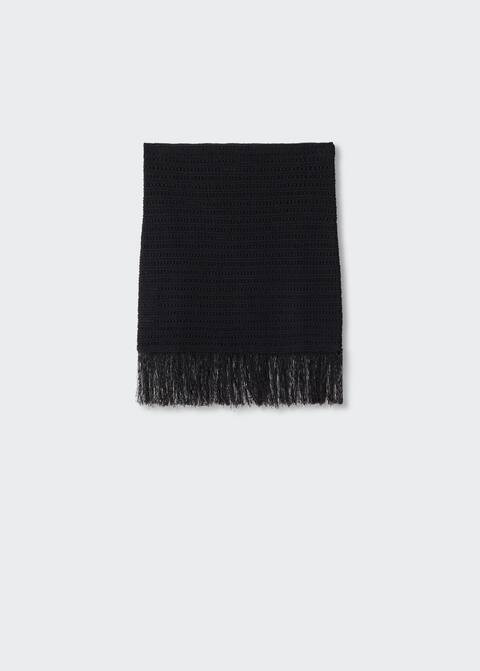 Fringed miniskirt | MANGO (US)