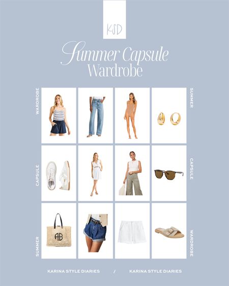 Your go-to summer capsule wardrobe. All of these pieces are made to last, ready to serve you throughout each warm weather season  

#LTKSeasonal #LTKStyleTip
